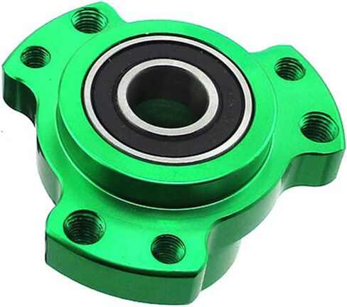 Green 5/8" Bearing Lightened Billet Front Wheel Hub Come with Dual Sealed for Mini Bike Drift Trike Go Kart in Saudi Arabia
