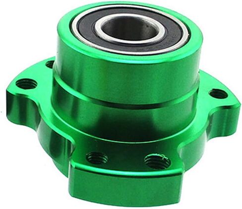 Green 5/8" Bearing Lightened Billet Front Wheel Hub Come with Dual Sealed for Mini Bike Drift Trike Go Kart in Saudi Arabia