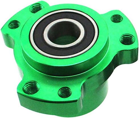 Green 5/8" Bearing Lightened Billet Front Wheel Hub Come with Dual Sealed for Mini Bike Drift Trike Go Kart in Saudi Arabia
