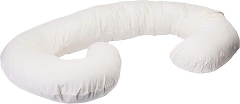 Leachco Snoogle® Supreme │ وسادة الحمل/الأمومة لكامل الجسم │ مع غطاء قابل للإزالة بسحاب - أحمر خدود سعيد in Kuwait