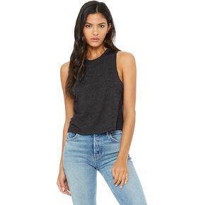 Apparel Globe Women's Racerback Cropped Tank Top in Kuwait