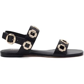 Larroudé Milan Flat Sandal in Kuwait
