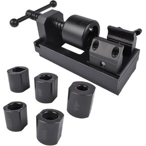 Aluminum Fuel Line Fittings Installation Tool, Fuel Hose Repair Kit for -4 to -12 AN, Black Mixizap in Saudi Arabia