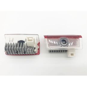 2pc Car Door LED Logo Projector Lights, Welcome Shadow Lamp, Automotive Step Light Compatible with 2014-2020 C W205 A W176 B E W212 W213 ML W166 GLA GLB GLC GLE GLS. (W205) in Saudi Arabia