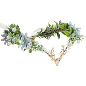 MOSTORY Woodland Daisy Fairy Crown - Flower Elf Crown for Fairy Accessories Women Renaissance Renfaire Cosplay Fantasy Outfit in Kuwait