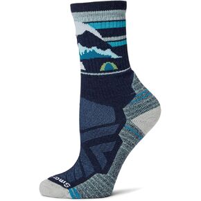 Smartwool Women's Hike Light Cushion Mountain Moon Crew Socks in Saudi Arabia