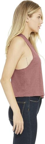 Apparel Globe Women's Racerback Cropped Tank Top in Saudi Arabia