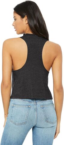 Apparel Globe Women's Racerback Cropped Tank Top in Kuwait