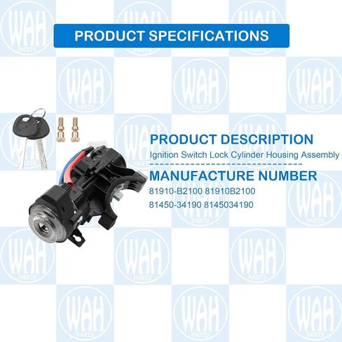 81910-B2100 Switch Switch Switch Assombly Assombly Assombly متوافق مع 2014-2019 Kia Soul EV 81910B2100 81450-34190 8145034190 in Saudi Arabia