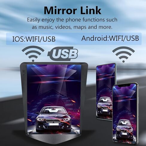 ستيريو راديو السيارة 2G+64G لسيارة شيفروليه تشيفي كروز J300 2009-2014 مع CarPlay/Android Auto، 9.7 بوصة Android 13 شاشة تعمل باللمس GPS Navi WiFi Bluetooth Mirror Link SWC HD كاميرا احتياطية in Saudi Arabia