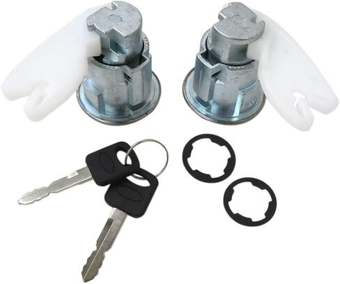 2 Sets of Door Lock Cylinder and Keys Set Repl.#F2UZ1522050A for Ford Explorer 1991-1995 US in Saudi Arabia
