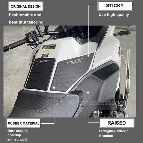 nt1100 Motorcycle Anti-Slip Tank Pad Sticker Protection Knee Grip Fuel Tank Side Sticker New Model For HONDA NT1100 NT 1100 2023 in Saudi Arabia