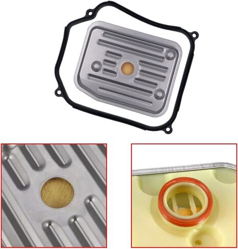 MACHSWON Transmission Filter Oil Pan Gasket Kit Transmission Valve Pan Gasket Oil Strainer Compatible with VW BORA I (1J2) 1998-2005 Compatible with Jetta III (1K2) 2005-2010 01M325429 22056010 in Saudi Arabia