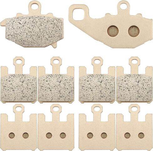 Sintered Front & Rear Brake Pads for Kawasaki ZX6R Ninja 636 ZX636 2003-2006 ZX10R Ninja ZX1000 1000 2004-2007 ZX6RR ZX600 2003-2006 in Saudi Arabia
