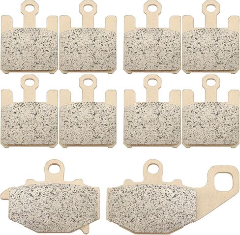 Sintered Front & Rear Brake Pads for Kawasaki ZX6R Ninja 636 ZX636 2003-2006 ZX10R Ninja ZX1000 1000 2004-2007 ZX6RR ZX600 2003-2006 in Saudi Arabia