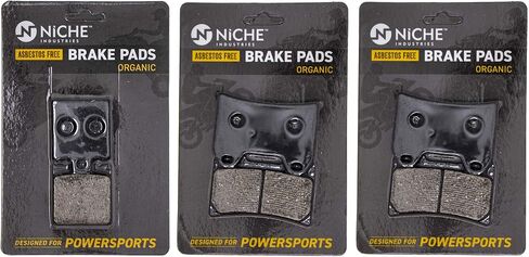 NICHE Brake Pad Set for Ducati 748 996 998 Monster 800 620 61340081A 61340201A 61340211B Front Rear Semi-Metallic in Saudi Arabia