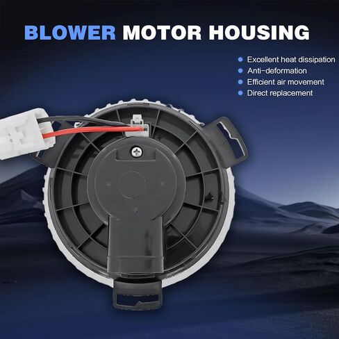 محرك منفاخ سخان HVAC مع قفص المروحة متوافق مع Mazda 3 2010-2013 ، استبدل# BBM4-61-B10 ، BM 4072C ، TYC700284 ، 76930 in Saudi Arabia