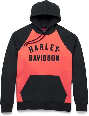 Harley-Davidson Men's Classic Raglan Hoodie-96288-22VM in Saudi Arabia