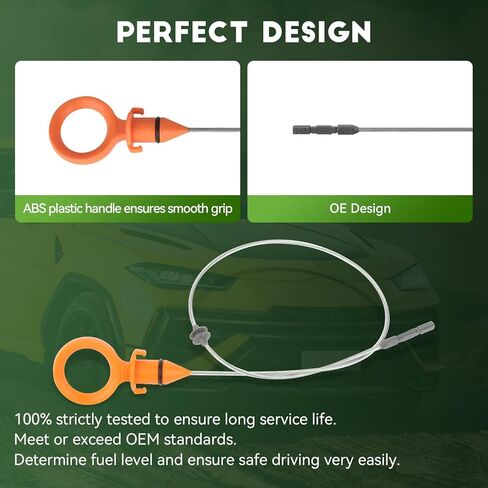 Scitoo 06J115611F محرك Dipstick لـ Audi A4 2009-2017 ، لـ Audi A4 Quattro 2009-2017 ، لـ Audi A5 Quattro 2010-2017 in Saudi Arabia