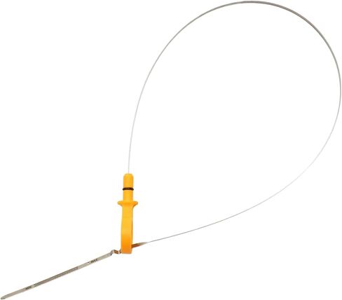 Engine Oil Dipstick for Ford for Ranger 4 Cyl 2.3L, 4 Cyl 2.3L NA Petrol 2001-2011 Orange Oil Level Dip Stick Double Hole Indicator Plastic Metal 1 Pc in Saudi Arabia