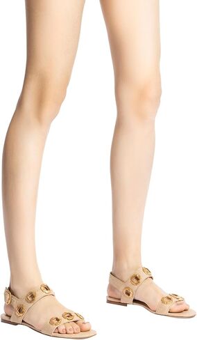 Larroudé Milan Flat Sandal in Kuwait