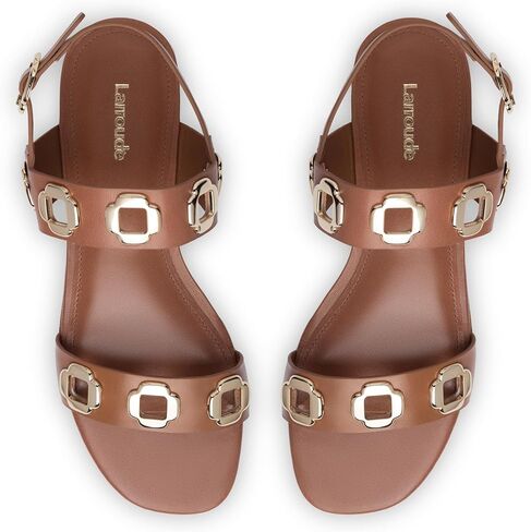 Larroudé Milan Flat Sandal in Kuwait