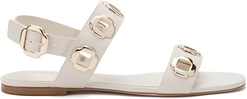 Larroudé Milan Flat Sandal in Kuwait