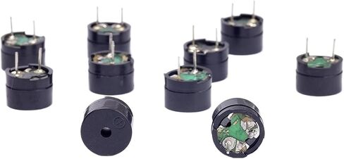 10PCS Passive Buzzer AC 12MMx8.5MM 12085 42R Resistance 3V 5V 9V 12V in Common Use Mini Piezo Buzzers in Saudi Arabia