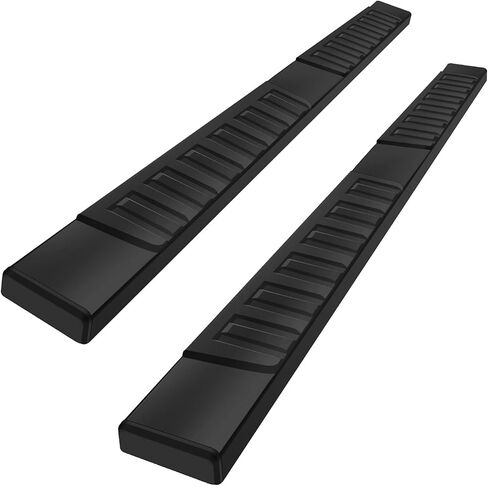 6 Inch Running Boards Compatible with 2005-2025 Nissan Frontier Crew Cab Truck Pickup (Black Powder Coated) Nerf Bars Side Steps Step Rails in Saudi Arabia
