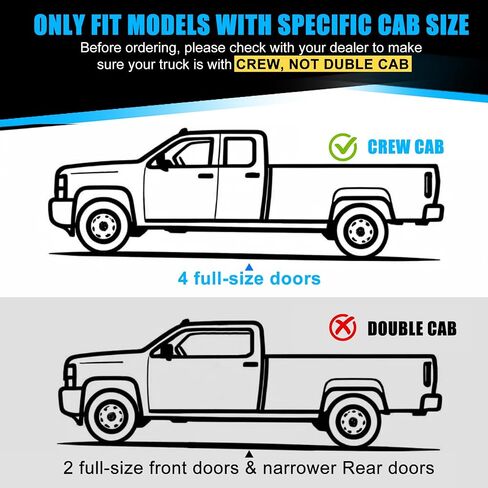 لوحة تشغيل لعام 2007-2018 تشيفي سيلفرادو ل GMC Sierra 1500 ، 2007-2019 2500HD 3500HD CREW CAB in Kuwait