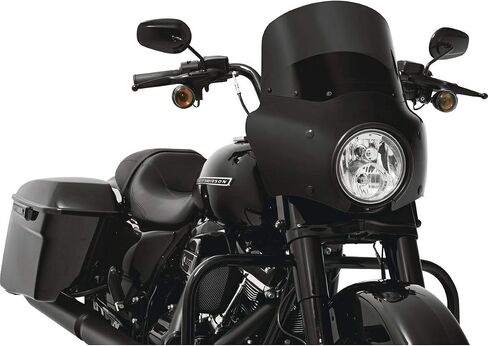Memphis Shades Road Warrior Fairing متوافق مع Harley Davidson Flhr Road King 1994-2019 - Black in Saudi Arabia