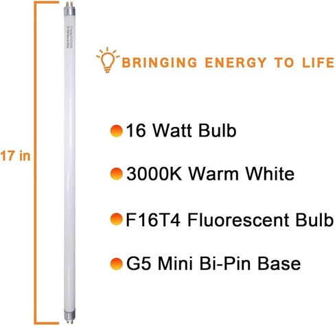 F54T5/850/HO/ALTO 4 feet 54 Watt, T5 High Output 5000K Fluorescent Tube 46 Inches, 25 Pack G5 Cap 4200 Lumens in Saudi Arabia