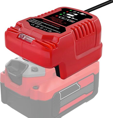 شاحن صغير 18 فولت متوافق مع بطارية ليثيوم بوش 18 فولت BAT619G، BAT619، BAT609G، BAT609، BAT618، BAT618G، BAT610G BAT614... in Saudi Arabia