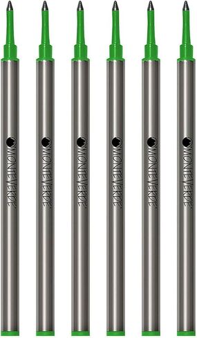 Monteverde Rollerball Refill to Fit Waterman Rollerball Pens, Fine Point, Black, 2 per Pack (W222BK) in Kuwait