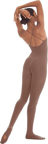 Eurotard Womens Lightweight Convertible Complits 95704 in Kuwait
