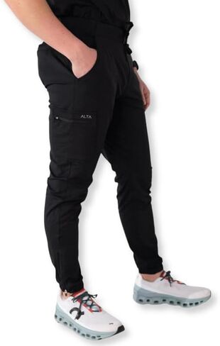 ALTA - Gerold Jogger - Men's Pant Scrub Bottoms - Ridiculously Comfortable for Long Shifts in Saudi Arabia