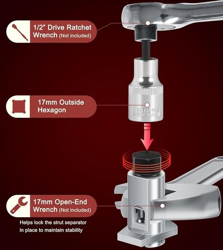 مجموعة أدوات STRUT SPERTHER ، أدوات STURENCE STURENCE STRUTER STRUTER STRUTER TOOL in Saudi Arabia