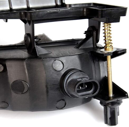 ALLGOOD LED Fog Lights w/Bulbs, Compatible with Chevy Silverado 1500 Pickup 2016-2018, Front Bumper Driving Fog Lights Lamps Clear Lens 1Pair in Kuwait