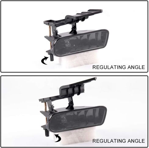 ALLGOOD LED Fog Lights w/Bulbs, Compatible with Chevy Silverado 1500 Pickup 2016-2018, Front Bumper Driving Fog Lights Lamps Clear Lens 1Pair in Kuwait