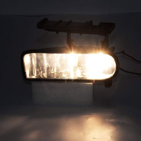 ALLGOOD LED Fog Lights w/Bulbs, Compatible with Chevy Silverado 1500 Pickup 2016-2018, Front Bumper Driving Fog Lights Lamps Clear Lens 1Pair in Kuwait