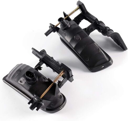 ALLGOOD LED Fog Lights w/Bulbs, Compatible with Chevy Silverado 1500 Pickup 2016-2018, Front Bumper Driving Fog Lights Lamps Clear Lens 1Pair in Kuwait