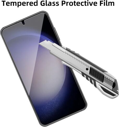 4 Pack Glass Screen Protector Compatible for Samsung Galaxy S21 FE 5G / SM-g990u [9H Hardness]-HD Screen Tempered Glass, Scratch Resistant,Easy Install [Case Friendly] in Kuwait