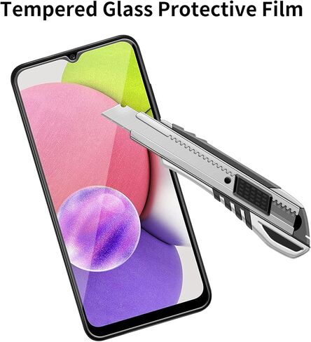 4 Pack Glass Screen Protector Compatible for Samsung Galaxy S21 FE 5G / SM-g990u [9H Hardness]-HD Screen Tempered Glass, Scratch Resistant,Easy Install [Case Friendly] in Kuwait