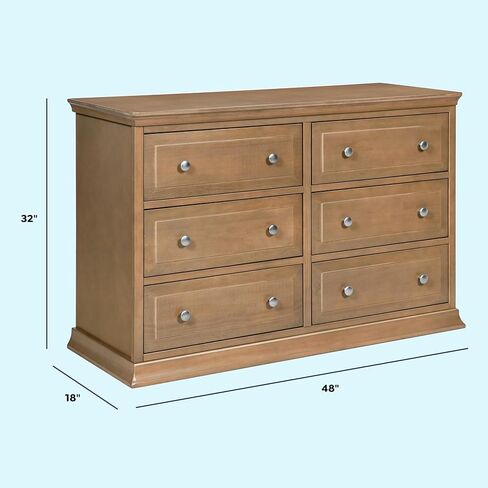 DaVinci Signature 6-Drawer Double Dresser in Hazelnut in Kuwait
