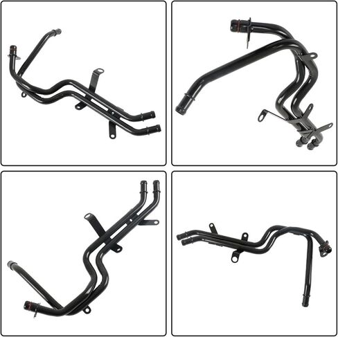 HVAC سخان HOTER HOSE ASSEMBLY PROMPLE PROMPLE لـ Impala Uplander Malibu Monte Carlo Montana Terraza Vue Relay 2006-2011 ، الأسود ، الفولاذ المقاوم للصدأ ، موصل متورط NPT ، قطعة واحدة in Saudi Arabia