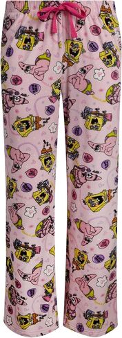 Spongebob Squarepants Womens Pajama Pants - Soft Stretch Pj Pants ملابس للنوم للنساء مع الخصر المرن (S -XL) in Kuwait