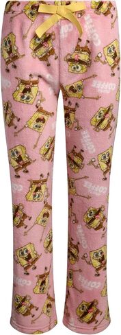 Spongebob Squarepants Womens Pajama Pants - Soft Stretch Pj Pants ملابس للنوم للنساء مع الخصر المرن (S -XL) in Kuwait