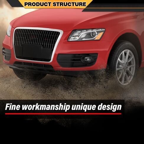 المفسد المفسد السفلي الأمامي المفسد متوافق مع Audi Q5 2009-2012 8R0807061DGRU ، AU1094102 ، 8R0-807-061-D-GRU ، 8R0-807-061-DGRU ، 8R0807061D GRU Black in Saudi Arabia