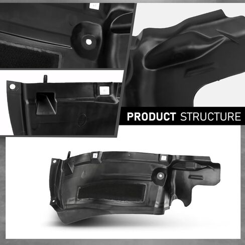 G-PLUS Front Left Fender Liner Wheel Spoiler, Compatible with Audi A7 Quattro 2012-2015, Fit Audi S7 2013-2015, 4G8853887C in Saudi Arabia