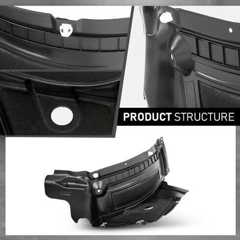 G-PLUS Front Left Fender Liner Wheel Spoiler, Compatible with Audi A7 Quattro 2012-2015, Fit Audi S7 2013-2015, 4G8853887C in Saudi Arabia